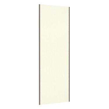 Imagem de Porta de Correr Closet 80cm com Puxador Perfil Champagne e Kit Ferrage
