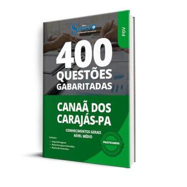 Imagem de Caderno de Questões Prefeitura de Canaã dos Carajás - PA - Conheciment