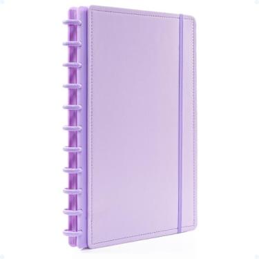 Imagem de Caderno De Discos Inteligente A4 Grande Fichário Capa Dura - Hxt, Roxo