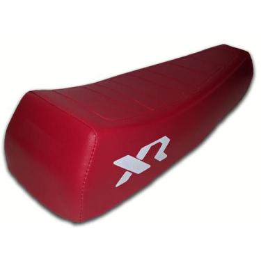 Imagem de Banco Selin De Mobilete Caloi XR Para Bicicleta Bike BMX  Com Costura 