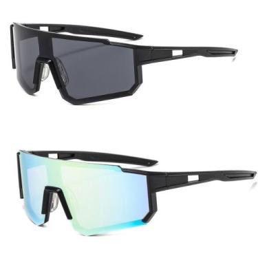 Imagem de Óculos Ciclismo Beach Tennis Corrida Uv400 Kit 2 Unidades - PENDULARI
