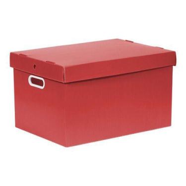 Imagem de Caixa Organizadora Plástica Prontobox 22 L Várias Cores - Polycart, Ve