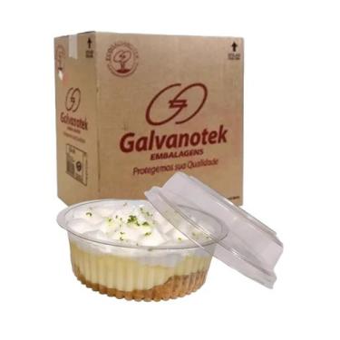 Imagem de Embalagem bolo redonda g645 120 ml doces torta c/ 90 un - GALVANOTEK