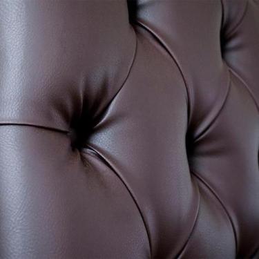 Imagem de Cabeceira Super King material sintético - GENKI KENKO, MARROM