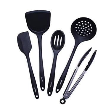 Imagem de GreenPan Conjunto de utensílios de cozinha com 5 peças, preto