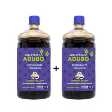 Imagem de Fertilizante Orgânico Húmus Armazém Do Adubo  KIT 1L - Armazém de Adub