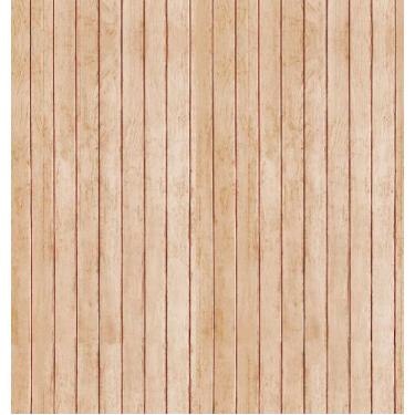 Imagem de Painel Papel de Parede Adesivo Fundo Prancha de Madeira Textura Bege 3