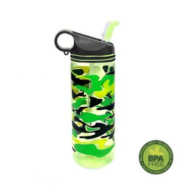 Imagem de Squezee Camuflada Gold Sports Flip - 650 ml, Verde, Único, Únissex