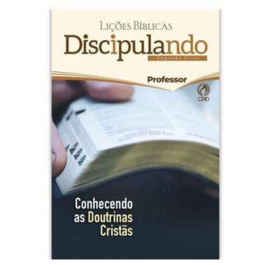 Imagem de Revista Lições Bíblica Discipulando Professor 2º Ciclo 2022 - CPAD