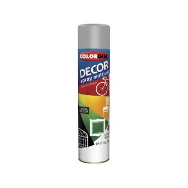 Imagem de Tinta Spray Colorgin Decor Cinza (Nr23-Onu 1950) c/6pcs