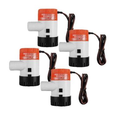 Imagem de Kit 4 Bomba de Porão Seaflo 1100 Gph - 4.070 Litros Hora - 12V