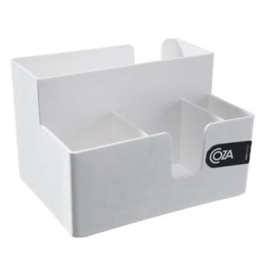 Imagem de Porta Guardanapo Mesa Papel Sachê Café Açúcar Adoçante Mexedor Lanche 