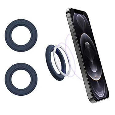 Imagem de Nillkin Magsafe Suporte de parede para chuveiro para iPhone 13 Pro Max/13 Pro/13/13 Mini/12 Series/Magsafe Case/Magsafe Ring, pacote com 2 suportes magnéticos para celular, chuveiro, quarto, cozinha e