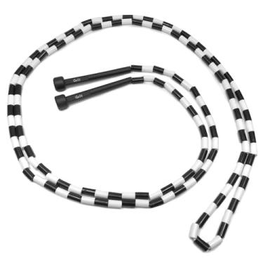 Imagem de Corda de pular ajustável, segmentada, com contas - corda de pular GoFit para adultos e crianças