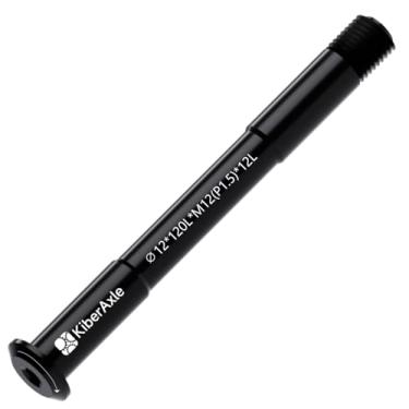 Imagem de Eixos passantes de 12 mm para garfos de bicicleta e amortecedor traseiro, eixo adaptador de cubos, passo da rosca: 1,5 mm/comprimento: 120 mm