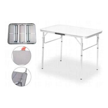 Imagem de Mesa Dobrável De Aço - Vira Maleta - 70x60x90 Cm - Importado - Klimber