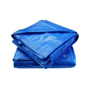 Imagem de Lona Azul Camping Piscina Em Polietileno Azul 4 X 3 Metros - AJAX