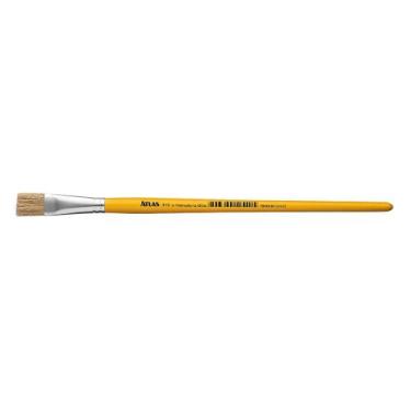 Imagem de Pincel Ponta Chata Atlas 915/10 - 10 / Kit Com 5 Peças, 10 mm