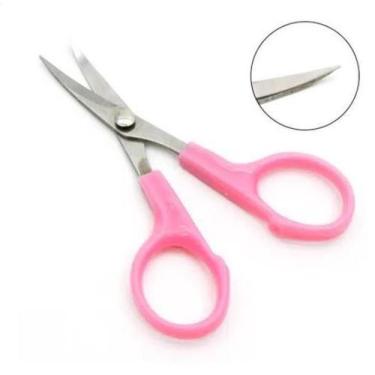 Imagem de Tesoura de precisão arremate 4 polegadas ponta curva Lanmax