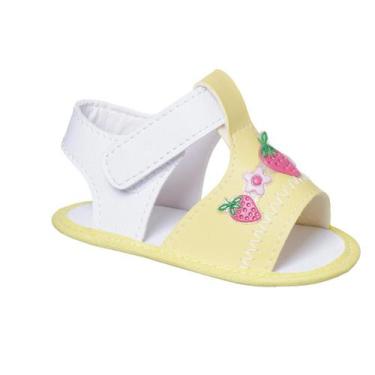 Imagem de Sandalia Infantil Bebe Meninos e Meninas Com enfeites - Baby Soffete, 