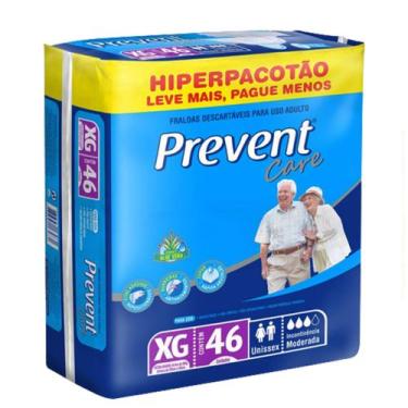 Imagem de Fralda Prevent Care Tamanho XG com 46 unidades