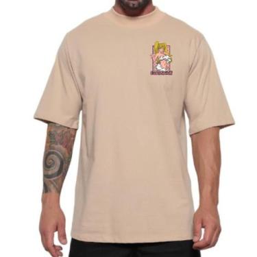 Imagem de Camiseta Overside Premium Streetwear 100% Algodão Anime - Naruto Jutsu