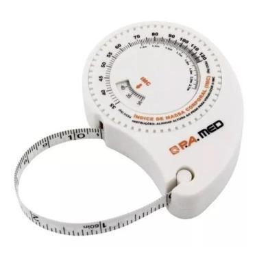 Imagem de Trena Fita Métrica 150 Cm Corporal Enfermagem Retrátil Imc - BIC