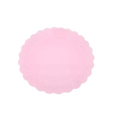 Imagem de 5 Bandejas Redondas Suporte Para Bolos Doces 23cm - Deluma Plásticos, 