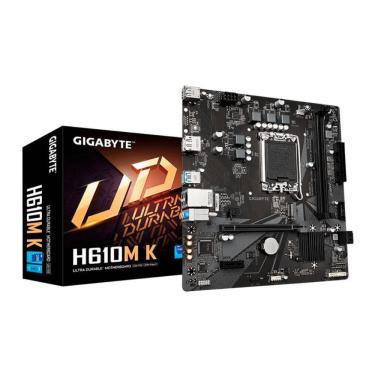 Imagem de Placa Mãe Gigabyte H610m-H, Intel, 1700, M.2, 2xDDR4, HDMI, VGA com Windows 11 Pro (FQC-10428)