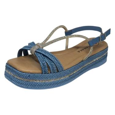 Imagem de Sandalia Feminina Conforto Flat Tanara T8143