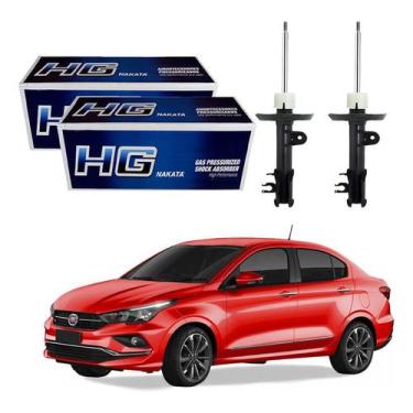 Imagem de Par Amortecedor Dianteiro Cronos 1.3 1.8 2018 A 2021 - Nakata