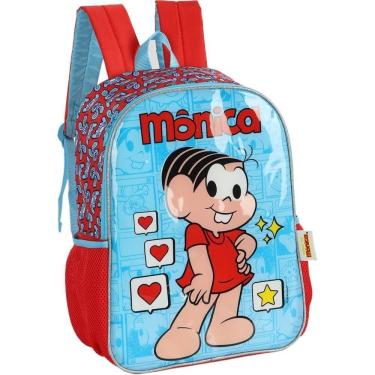 Imagem de Mochila Escolar Turma da Mônica IS41311MN Mônica - Luxcel