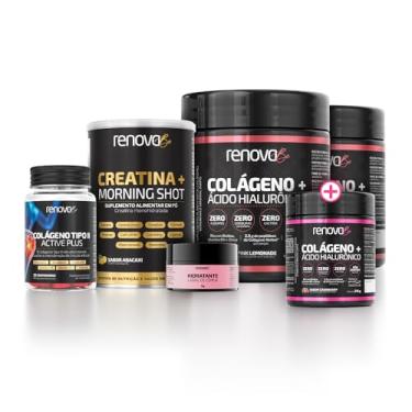 Imagem de Composition 2 Collagen Renova Be Verisol + Creatine Hydrolyzed + Collagen Type 2 Renova Be (216g, Pink Lemonade)