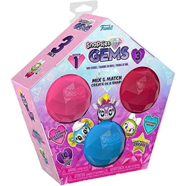 Imagem de Funko POP Snapsies: Wave 3 Gems - 3 Pack, Multicolor, (58307)