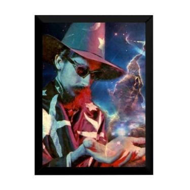 Imagem de Quadro Decorativo Raul Seixas Arte O Segredo Do Universo