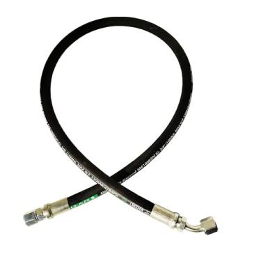 Imagem de HaiChi 26711-04-04-RW Mangueira Hidráulica Montagem Giratória 1/10.2 cm Mangueira Hidráulica com Fêmea JIC X 45° Fêmea JIC 37°, 36IN, 5800 psi