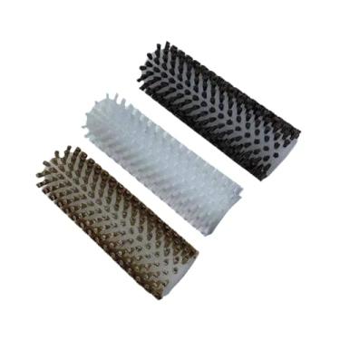 Imagem de menolana Kit de escova de cera para snowboard Kit de escova de esqui Escova de rolo Escova rotativa Nylon Latão Crina de cavalo Escovas profissionais para