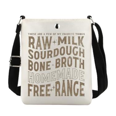 Imagem de Lywjyb Birdgot Homestead Bolsa transversal Homeschool Mom Gift Sourdough Gift Farmhouse Gift, Bolsa Homestead Cr