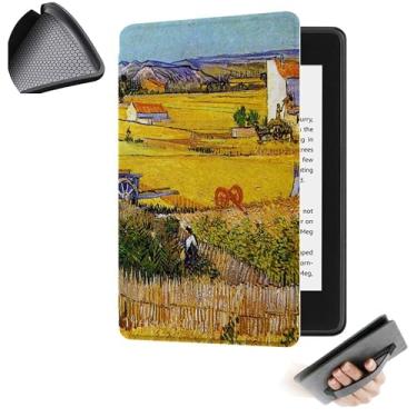 Imagem de GUKSRASO Capa para Uma Edição de 7 Polegadas 2024 Kindle Paperwhite/Signature (12ª Geração) e Kindle Colorsoft Signature Edition ， Com Alça de Mão e Tampa Traseira de TPU Soft