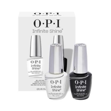 Imagem de OPI Base de laca de longa duração Infinite Shine e Top Coat Pacote Duo, (2 x 15 ml)