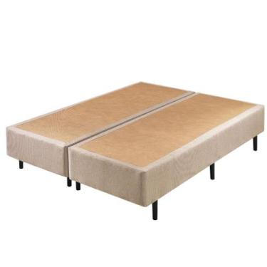 Imagem de Sommier King Size Paglia Eco 193x203x40cm - Bege - Ecoflex, Bege
