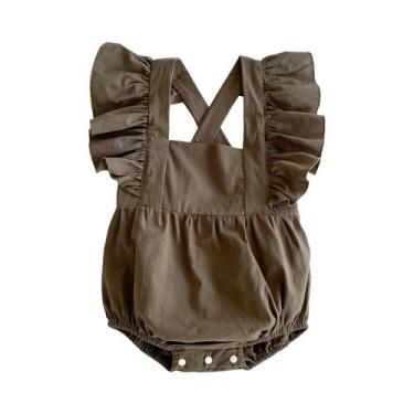 Imagem de Macacão de Algodão para Bebê Menina (0-24 Meses) - Verão, 3 milhões, E