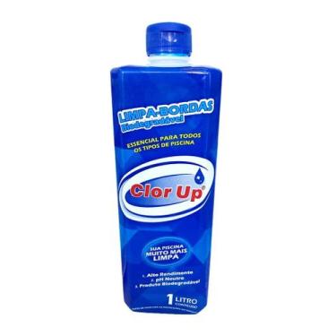 Imagem de Limpa borda clorup Para limpeza de piscinas Frasco de 1 litro - CLOR U