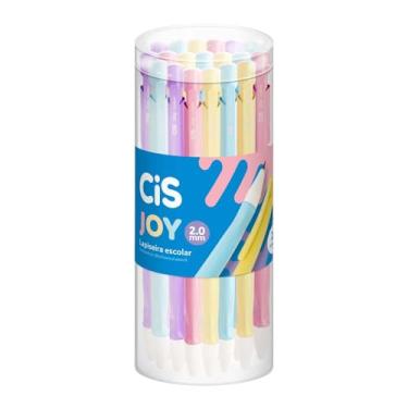 Imagem de Lapiseira Escolar 2.0mm, CiS, Joy, 56.7400, Cores Pastel Sortidas, Tubo com 24 Unidades