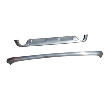 Imagem de Protetor de para-choque dianteiro e traseiro de aço inoxidável, capa protetora de proteção, compatível com Mazda CX-3 Cx3 2017-2019, estilo de carro(See the figure)