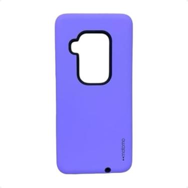 Imagem de Capa Celular Compatível Com Motorola Moto One Zoom XT2010-1 Anti Impacto (Lilás Fosco)