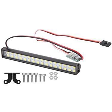 Imagem de Lâmpada de Teto de Carro RC Acessório de Barra de Luz LED Universal para Várias Marcas de Comprimento de Carro RC 100mm
