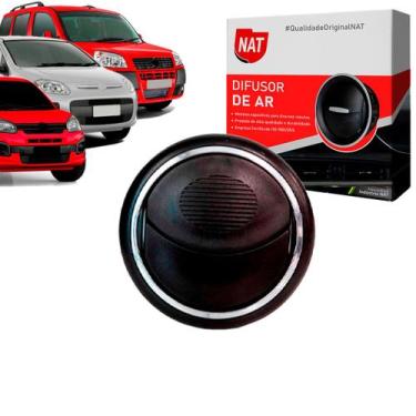 Imagem de Difusor Saida De Ar Novo Uno 2017 Até 2019 Lateral Novo Palio 2012 Até