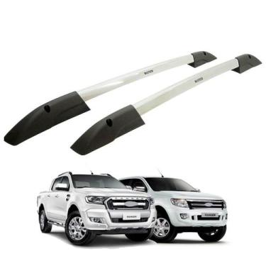 Imagem de Longarina rack de teto Bepo Executive polido Nova Ranger cabine dupla 