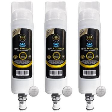 Imagem de Kit 3 Refil Vela Filtro Consul Cpc31 Cpc31ab Cpc31af Compatível Branco